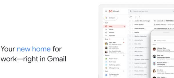 gmail får nyt design